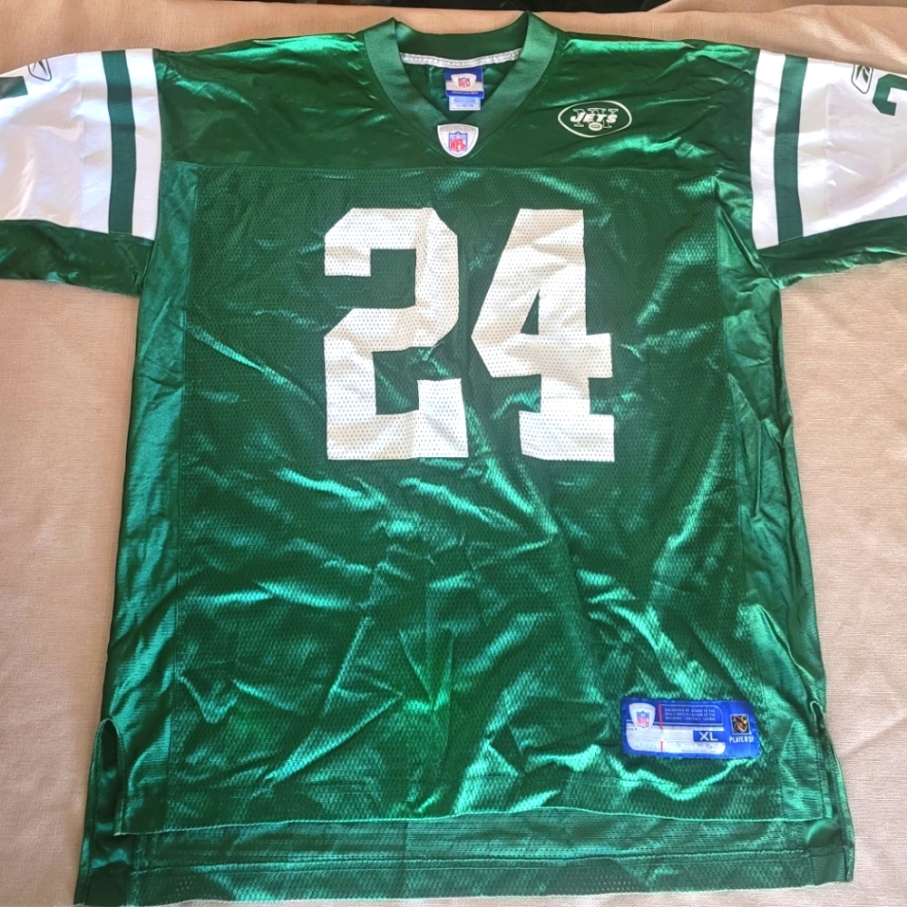 Reebok Jets Ty Law 24 Vintage Jersey